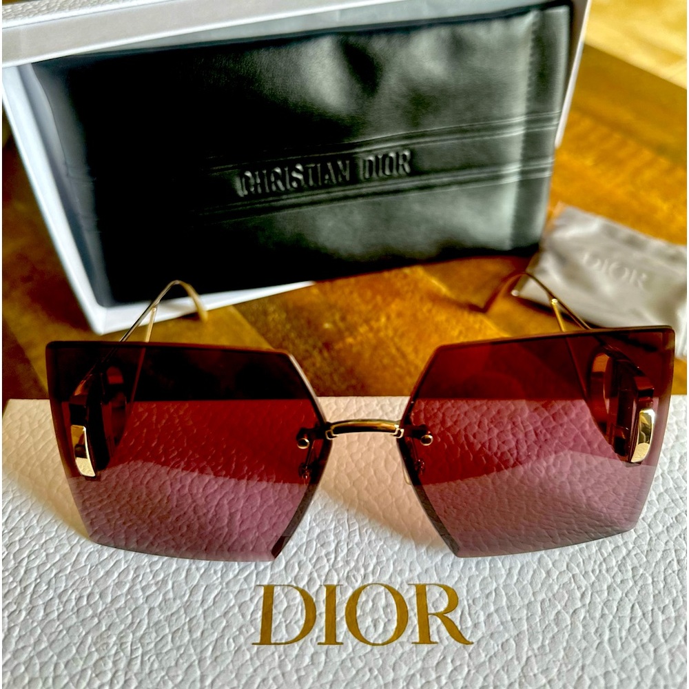 Dior Rimless Sunglasses